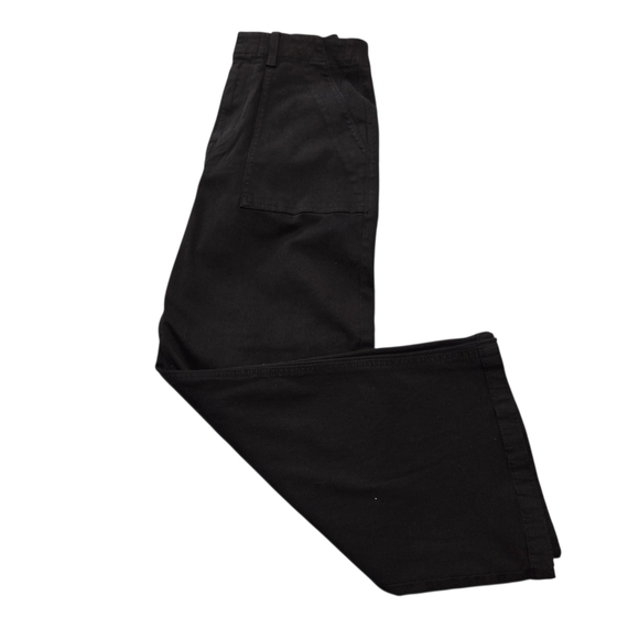 Pistola Sophia Wide Leg Pants Utility Pants Black Size 27 - Picture 7 of 10